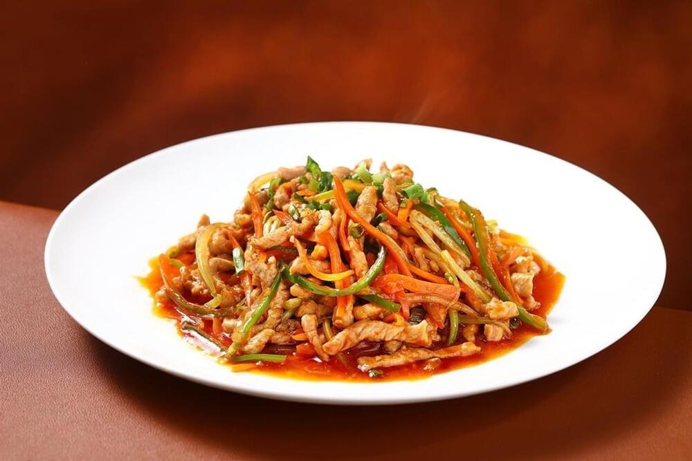 #11 Shredded Pork in Garlic Sauce