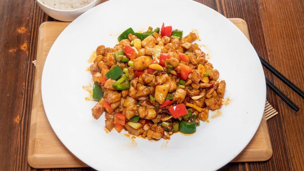 #20 [spicy]Diced Chicken with Hot Pepper