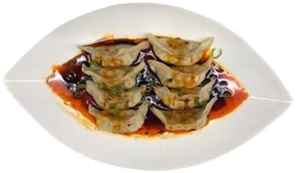#9. Chicken Dumpling in Spicy Sauce (8 pcs)