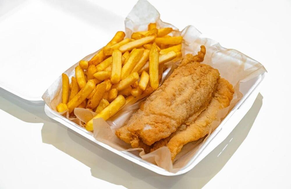#82. Fried Redfish Fillet (3 pcs)